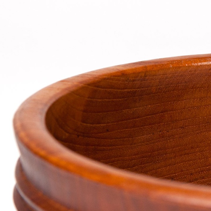 Deense Mid-Century serveerschaal in teakhout