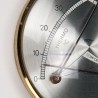 Brass hygrometer/thermometer vintage model from the GDR