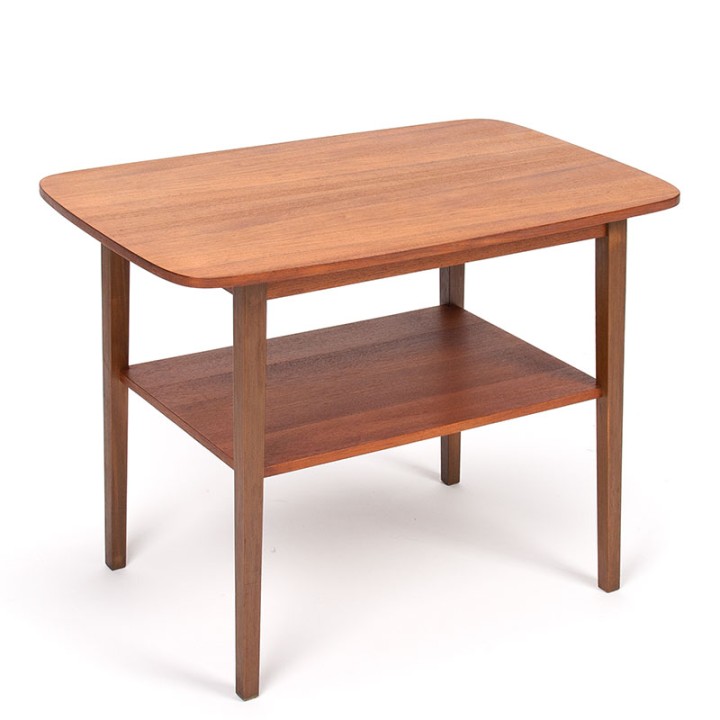 Teak Danish vintage side table from the sixties