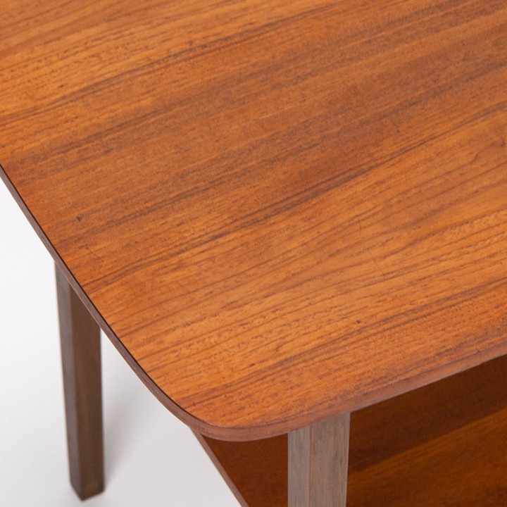 Teak Danish vintage side table from the sixties