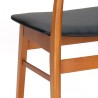 Findahl model Danish vintage dining table chair