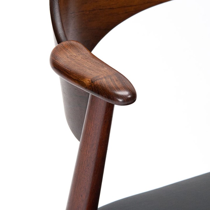 Mid-Century Palissander Kai Kristiansen model 32 stoel