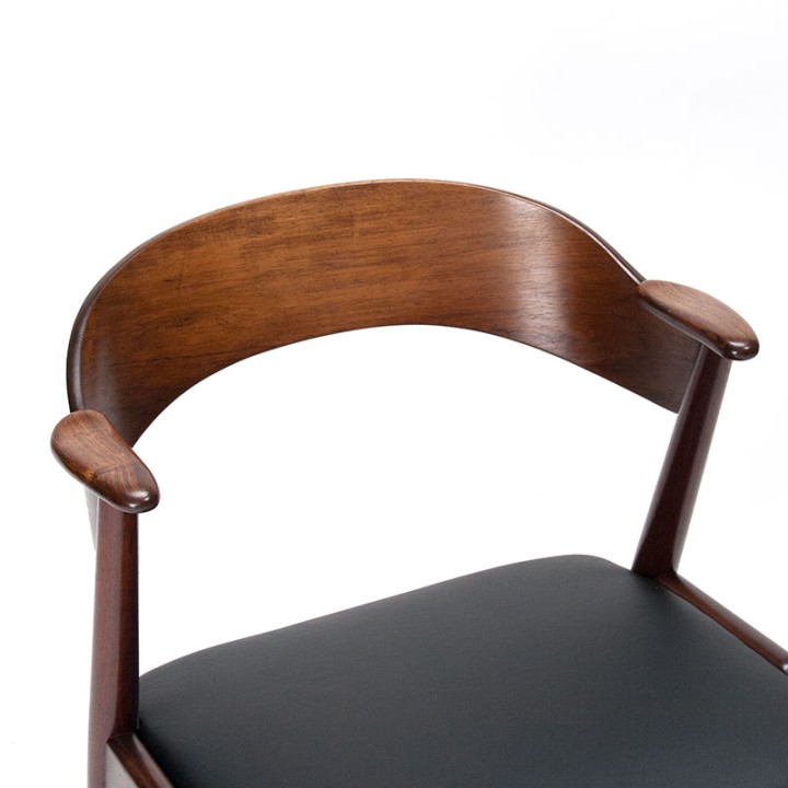 Mid-Century Palissander Kai Kristiansen model 32 stoel