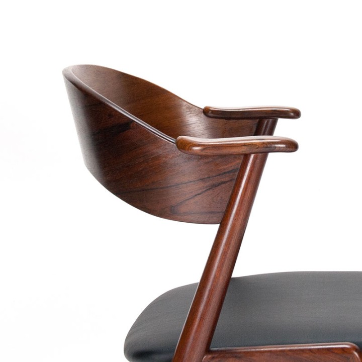 Mid-Century Palissander Kai Kristiansen model 32 stoel