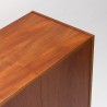 Mid-Century Deense vintage wandkast in teak