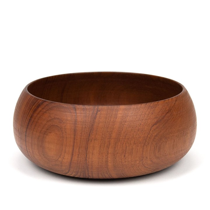 Mid-Century vintage teak serving bowl