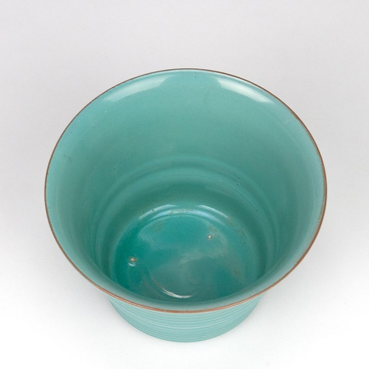 Large vintage model flower pot Groningen pottery