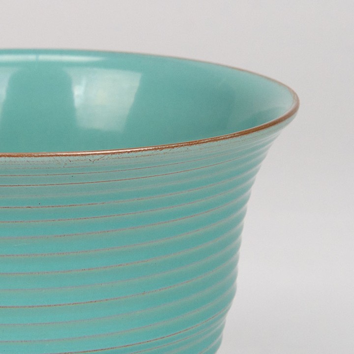 Grote vintage model bloempot Groninger aardewerk