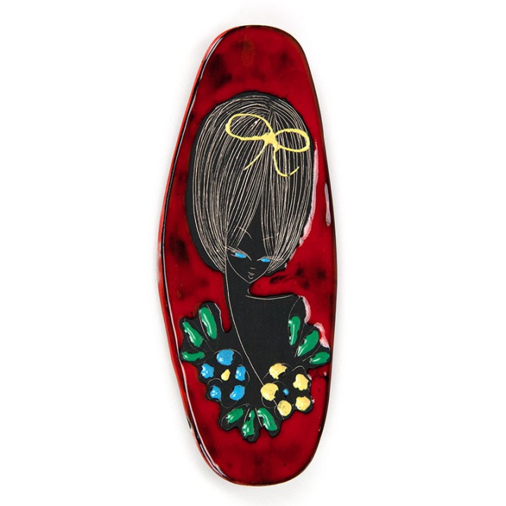 Italian Mid-Century wall tile from San Marino