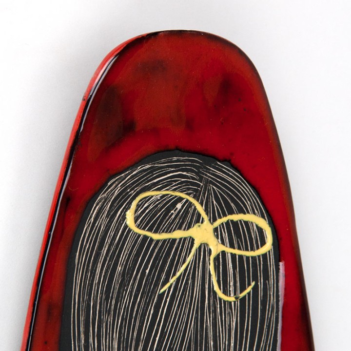 Italian Mid-Century wall tile from San Marino