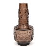 Brown Ruda vase Mid-Century design Göte Augustsson