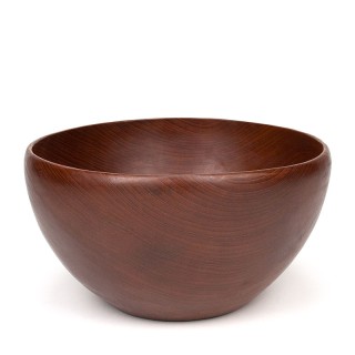 XXL Mid-Century vintage teak bowl