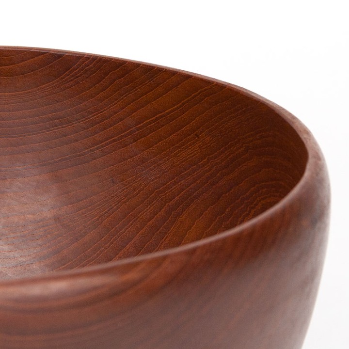 XXL Mid-Century vintage teak bowl