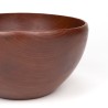 XXL Mid-Century vintage teakhouten schaal