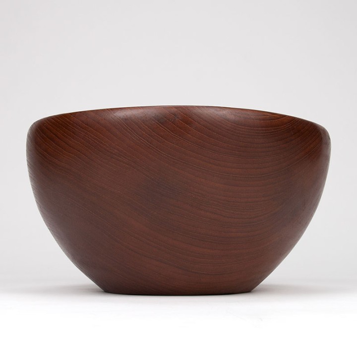 XXL Mid-Century vintage teak bowl