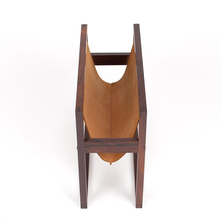 Palissander Mid-Century krantenrek van Sika Møbler