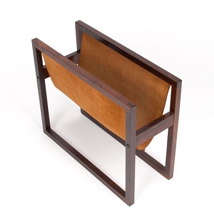 Palissander Mid-Century krantenrek van Sika Møbler