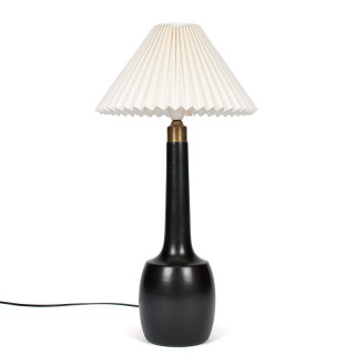 Esben Klint Mid-Century black table lamp for Palshus