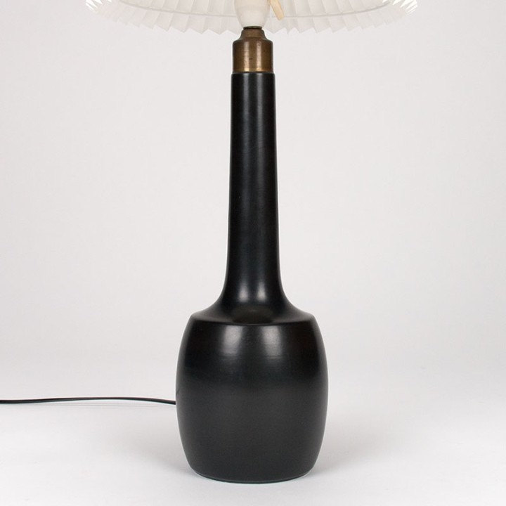 Esben Klint Mid-Century zwarte tafellamp voor Palshus
