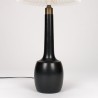 Esben Klint Mid-Century zwarte tafellamp voor Palshus