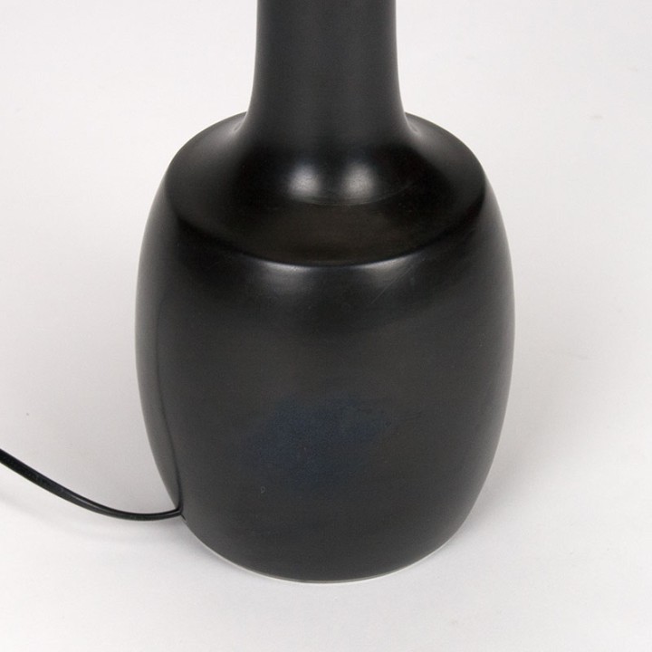 Esben Klint Mid-Century black table lamp for Palshus