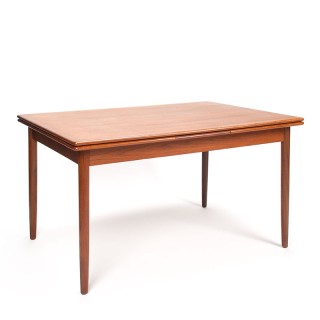 Extendable Mid-Century Danish vintage dining table