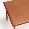 Extendable Mid-Century Danish vintage dining table