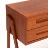 Teak vintage Mid-Century ladekastje A.P. 