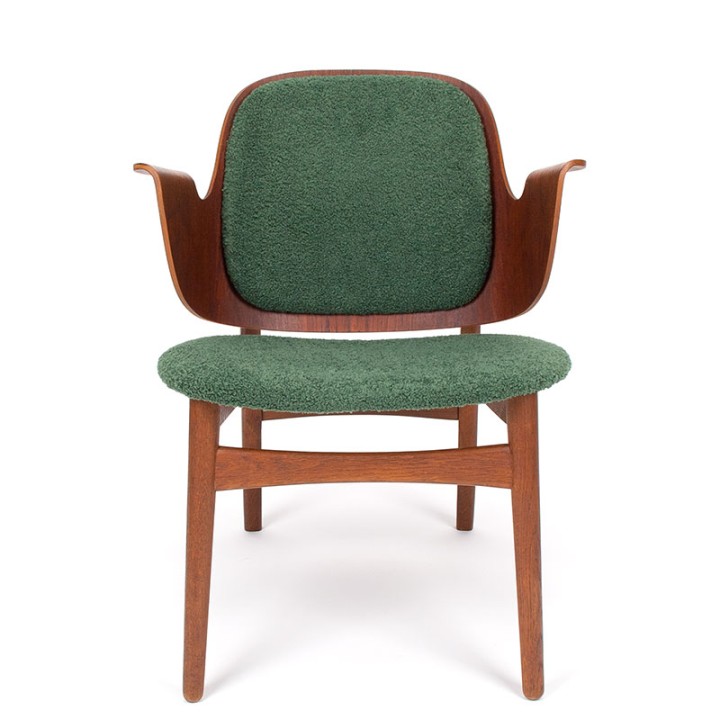 Hans Olsen Mid-Century vintage fauteuil voor Bramin