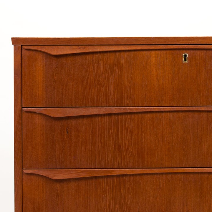 Dresser Mid-Century vintage Danish teak model