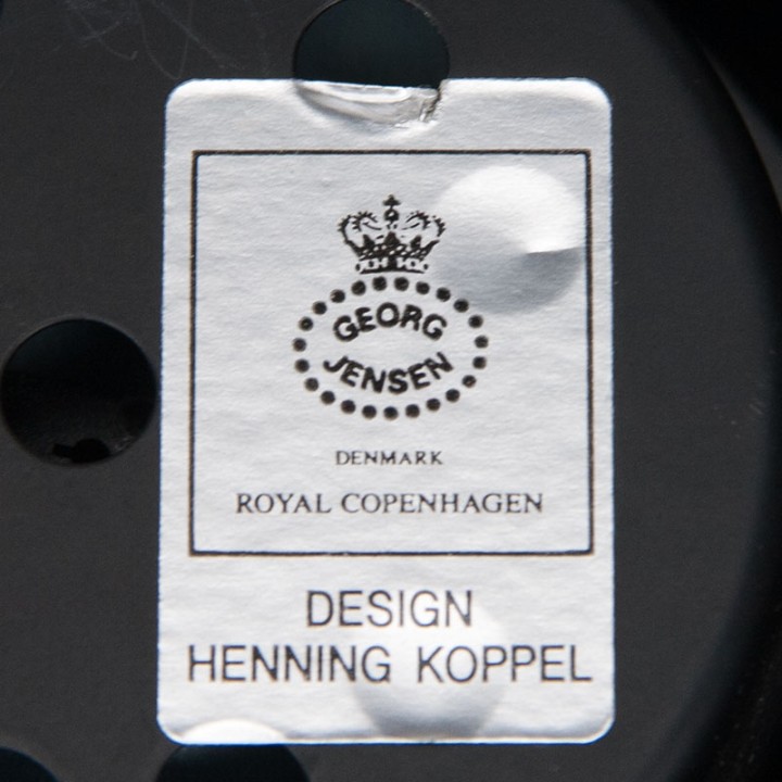 Henning koppel vintage thermometer voor Georg Jensen