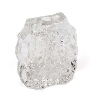 Glass solifleur vintage model from the Georgshütte