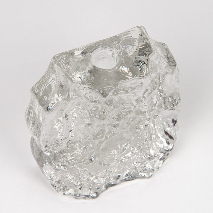 Glazen solifleur vintage model uit de Georgshütte