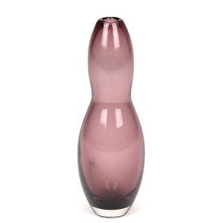 Paars glazen Mid-Century vaas van Hysteria