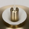 Danish Mid-Century pendant lamp brass-colored