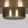 Danish Mid-Century pendant lamp brass-colored