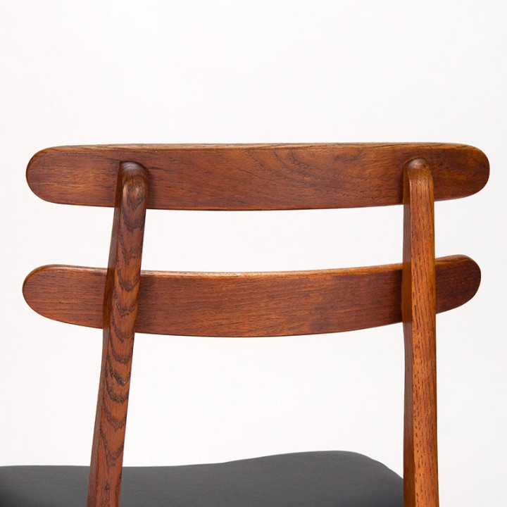 Vijftiger jaren Deense vintage eettafel stoel