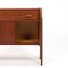 Mid-Century Danish teak cabinet on a V-shaped base