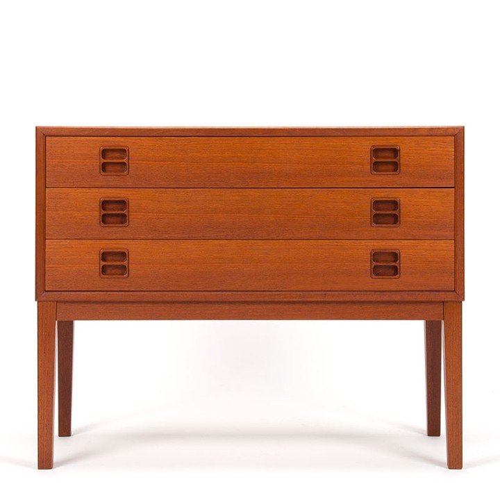 Danish Mid-Century chest of drawers designed by Erik Brouer