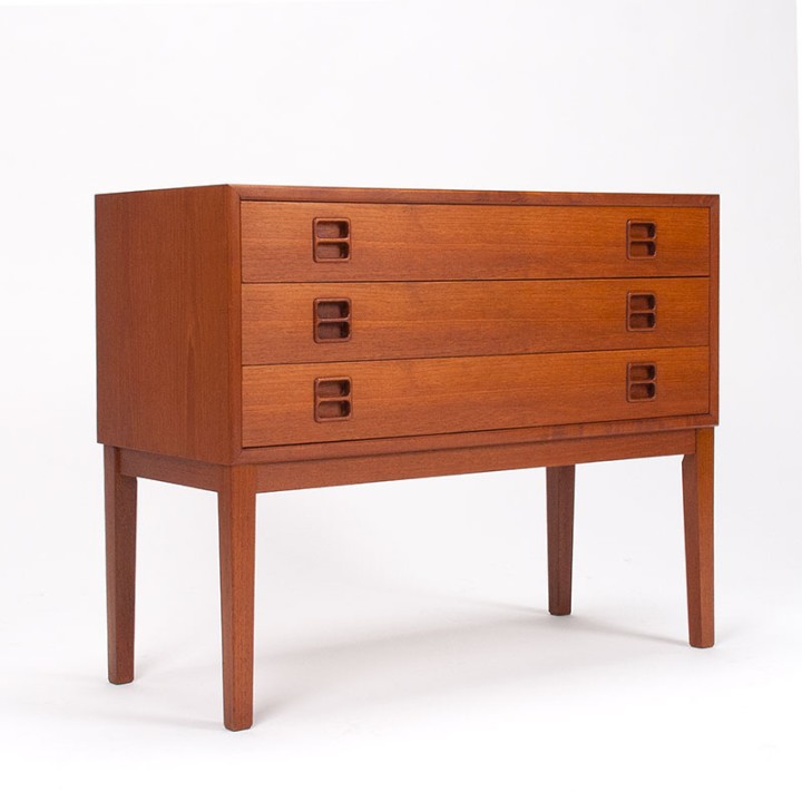 Danish Mid-Century chest of drawers designed by Erik Brouer
