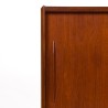 Mid-Century kort model Deense kast/ highboard in teak