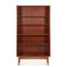 High model Mid-Century bookcase designed by Johannes Sorth