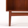 High model Mid-Century bookcase designed by Johannes Sorth