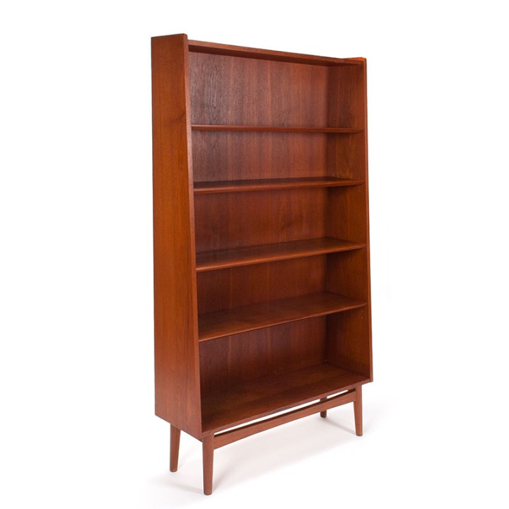 Hoog model Mid-Century boekenkast ontwerp Johannes Sorth