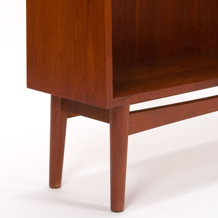 High model Mid-Century bookcase designed by Johannes Sorth