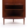 Johannes Andersen Danish Mid-Century design corner cabinet in