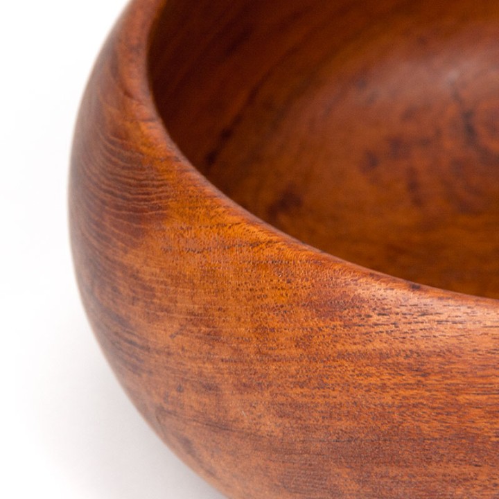 Teak salad bowl vintage model
