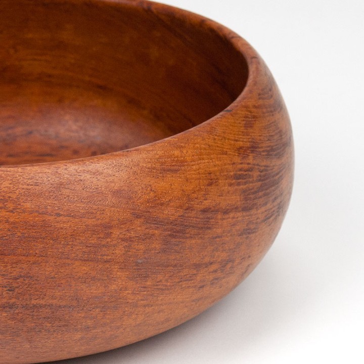 Teak salad bowl vintage model