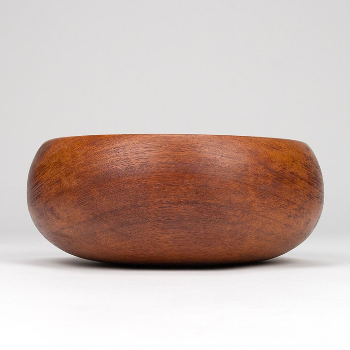 Teak salad bowl vintage model