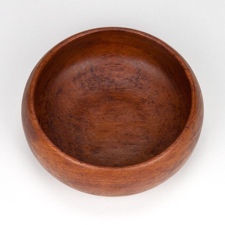 Teak salad bowl vintage model